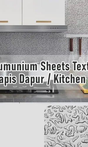 17. Alumunium Sheets Textured Pelapis Dapur-Kitchen Set(web)