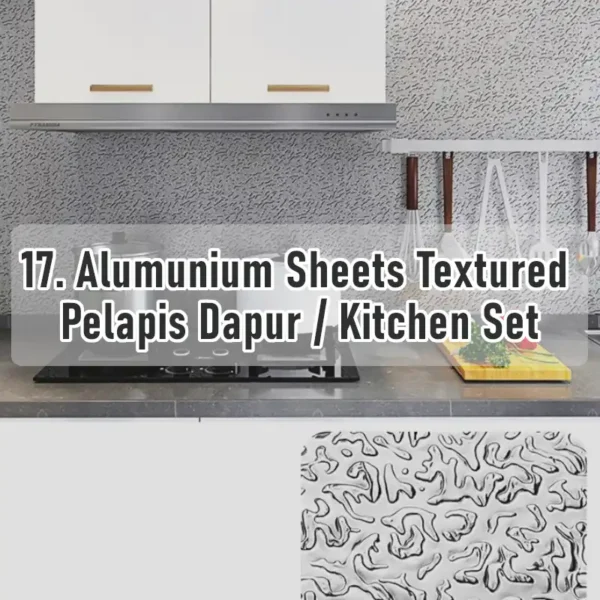 17. Textured Alumunium Sheet for Kitchen