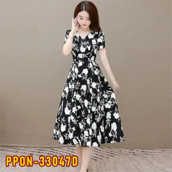 PPON-33047D Women's Dress / Pakaian Wanita / Dress Wanita
