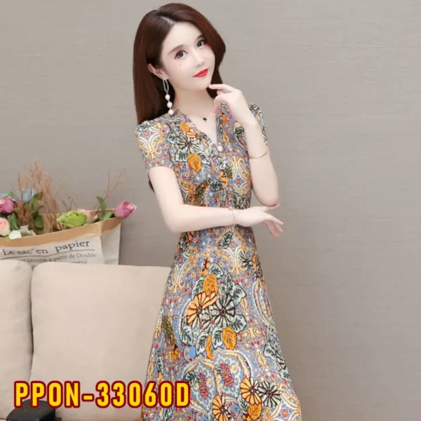 PPON-33060D Women's Dress / Pakaian Wanita