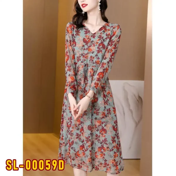 SL-00059D Women's Dress / Pakaian Wanita