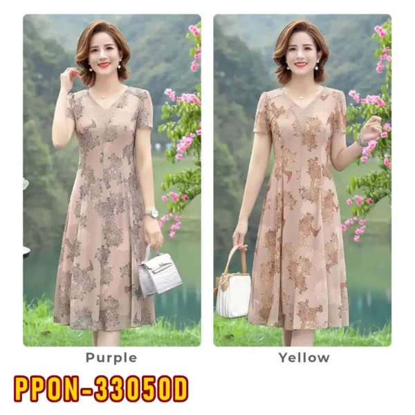 PPON-33050D Women's Dress / Pakaian Wanita