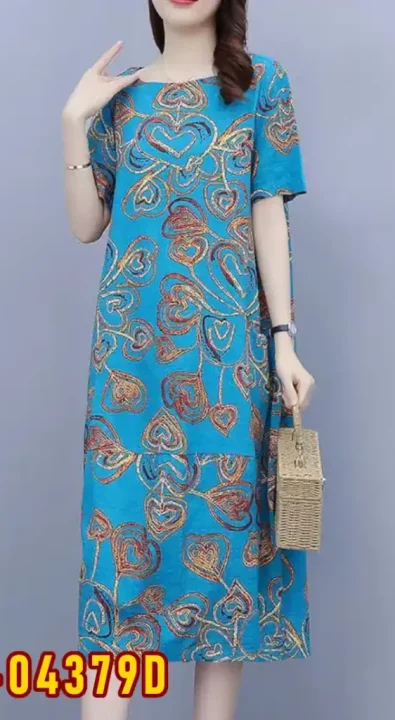 XQWP-04379D Women's Dress / Pakaian Wanita