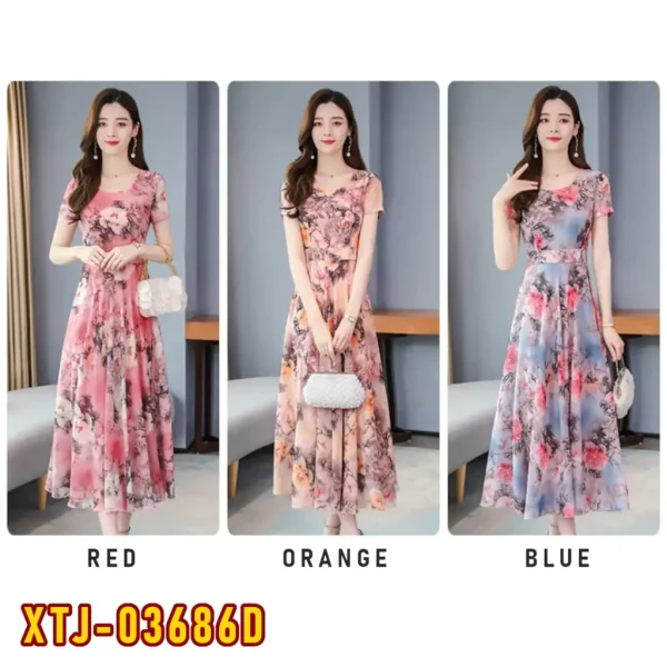 XTJ-03686D - Women Dress