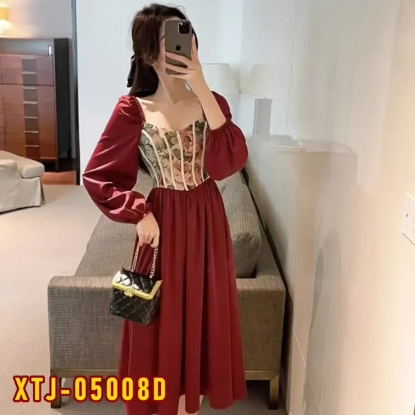 XTJ-05008D Women Dress