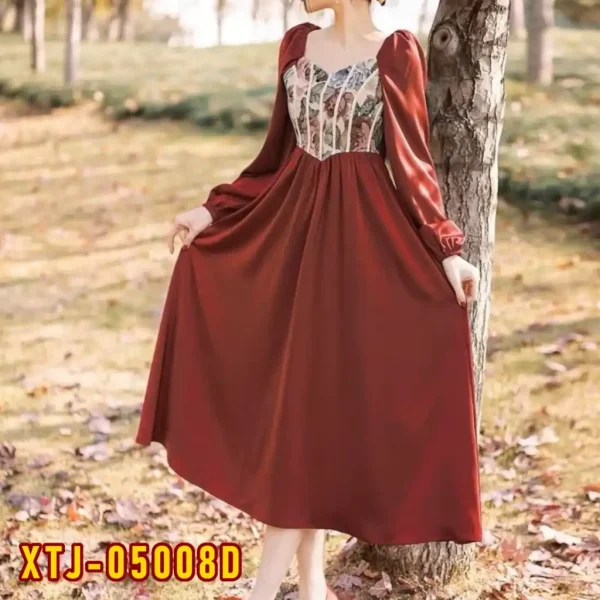 XTJ-05008D Women Dress