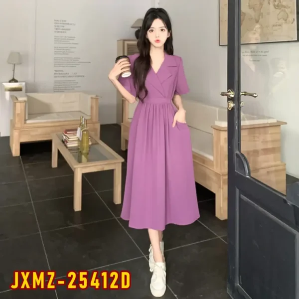 JXMZ-25412D - Women Dress / Pakaian Wanita