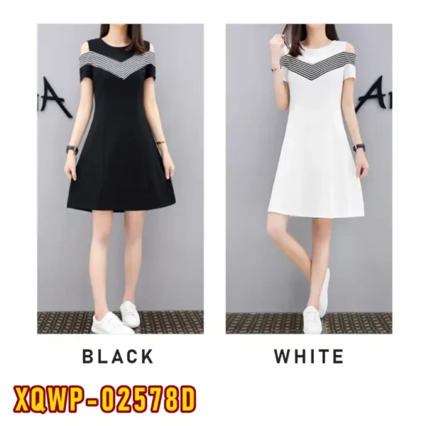 XQWP-02578D - Women Dress / Pakaian Wanita