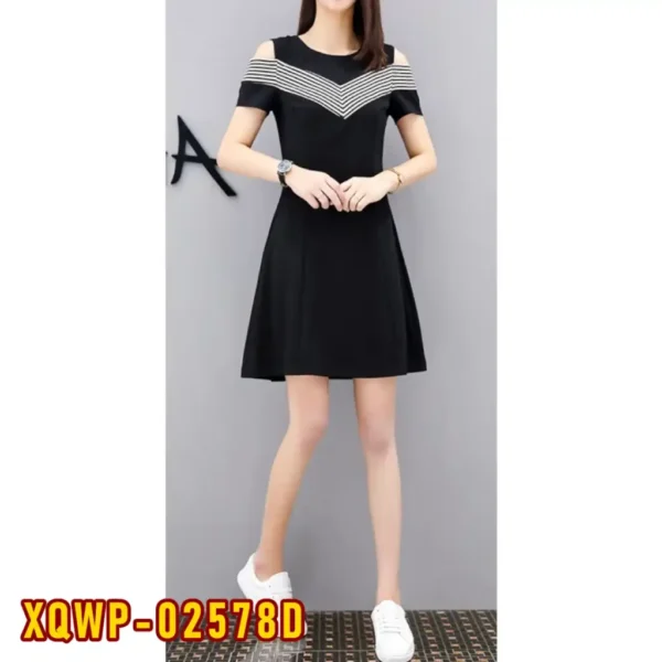 XQWP-02578D - Women Dress / Pakaian Wanita