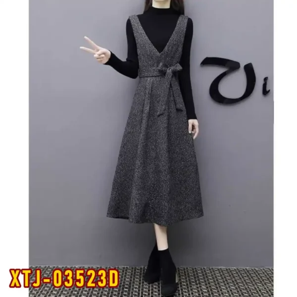 XTJ-03523D - Women Dress / Pakaian Wanita